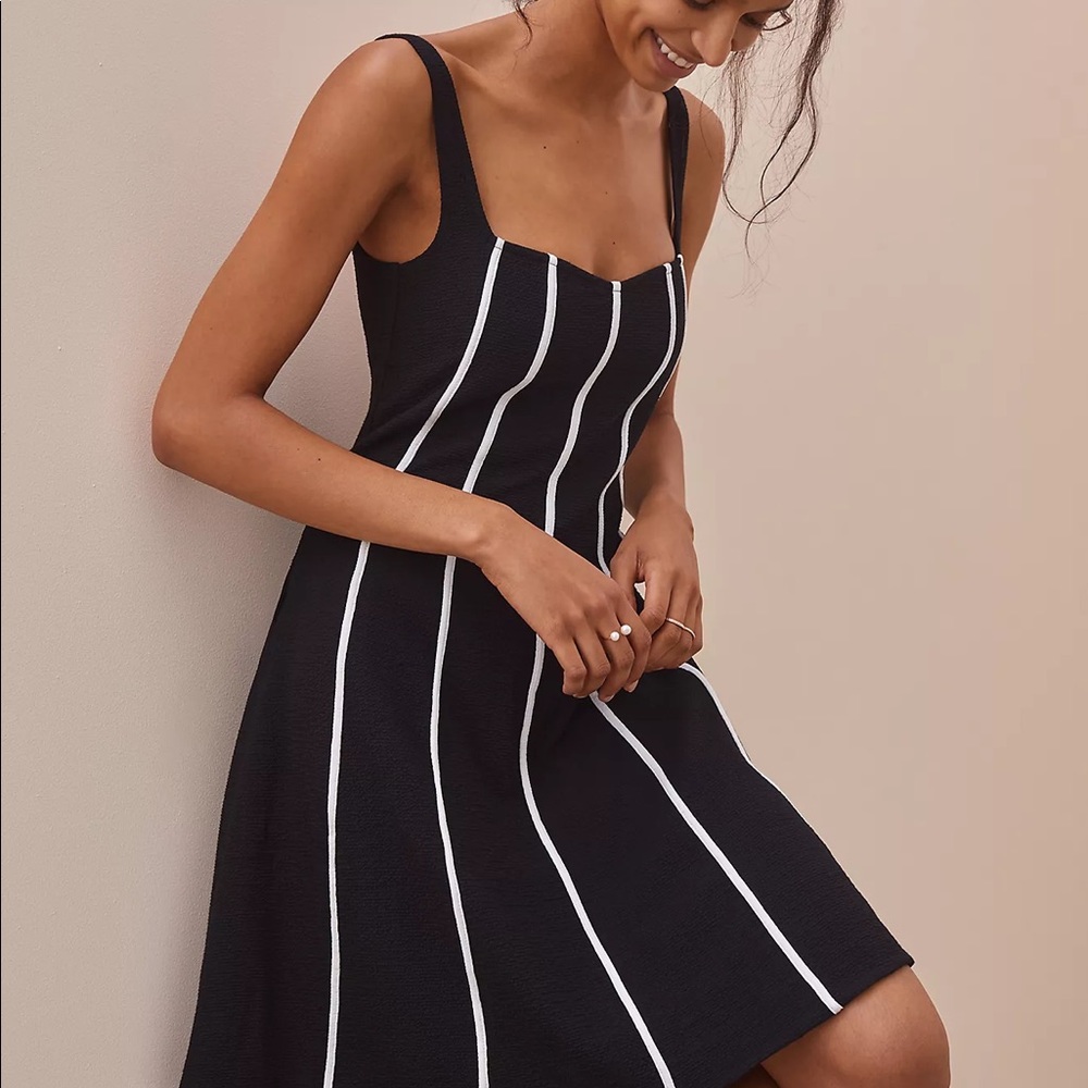 Anthropologie Maeve Sweetheart Mini Dress